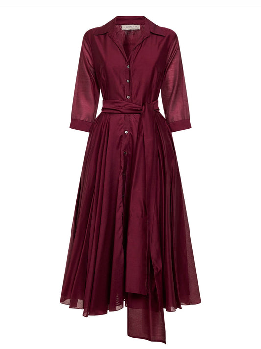 Shirtdress Allia Burgundy