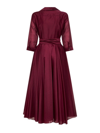 Shirtdress Allia Burgundy