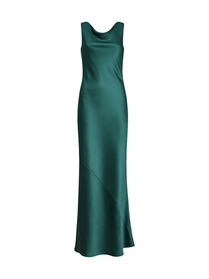 Dress Anjea Malachite Satin