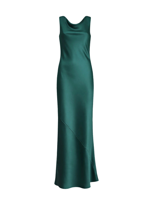 Dress Anjea Malachite Satin