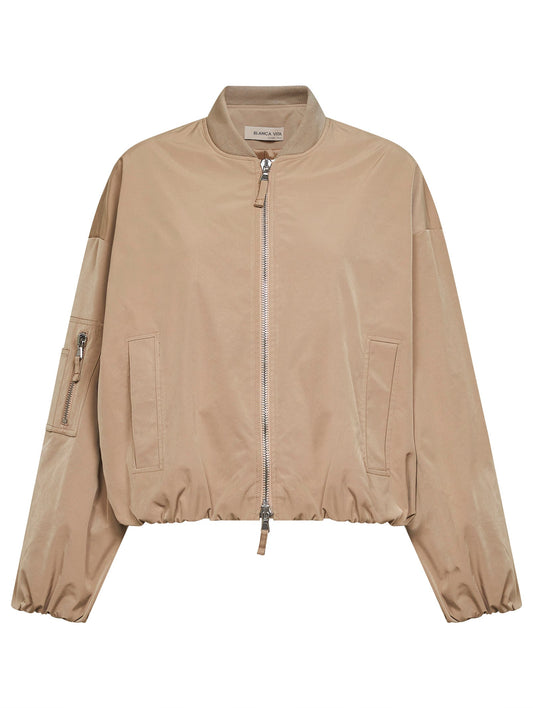 Bomber Jacket Brullo Beige