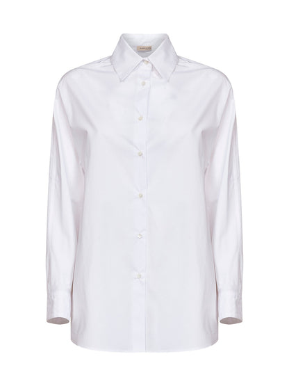Shirt Calandra Cotton Poplin White