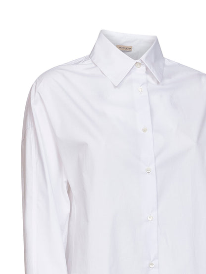 Shirt Calandra Cotton Poplin White