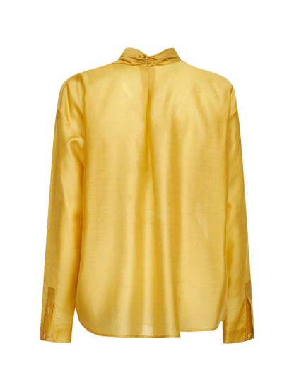 Shirt Ciuffo Voile Yellow