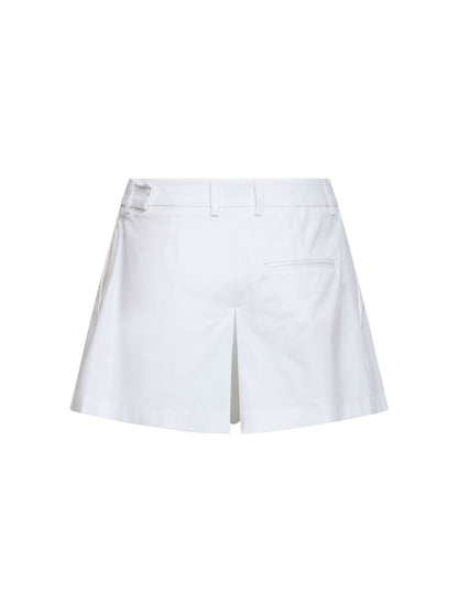 Shorts Seltz White Stretch Cotton