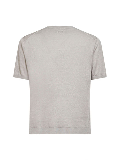 T-Shirt Mud Linen