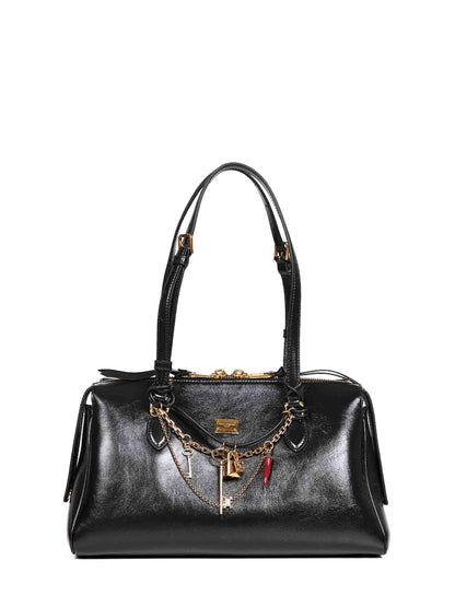 Black Vittoria Handbag