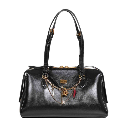 Black Vittoria Handbag