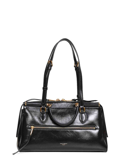 Black Vittoria Handbag