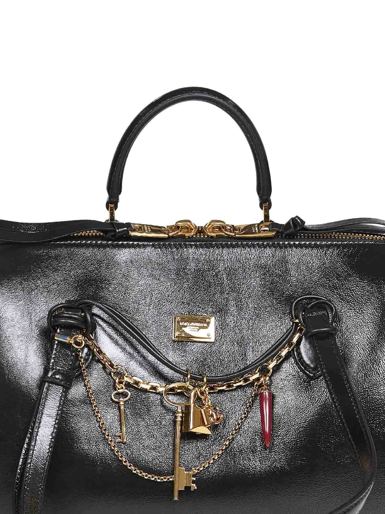 Black Vittoria Handbag