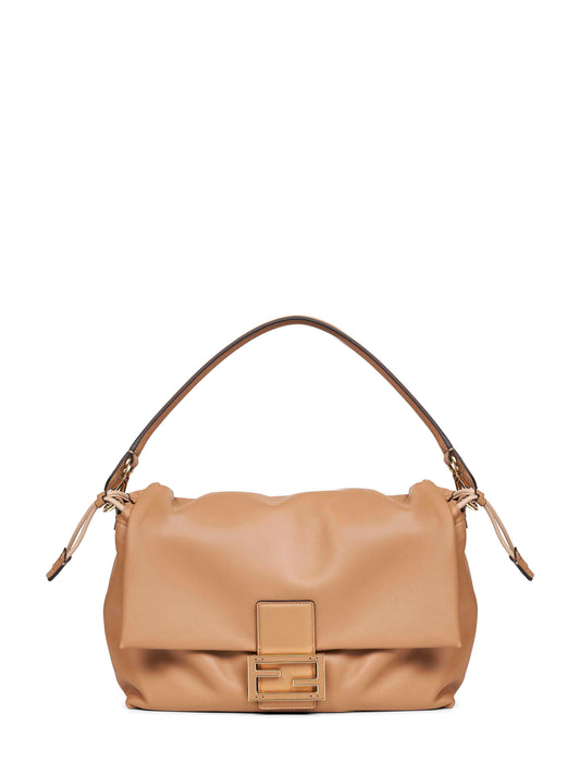 Cappuccino Mamma Baguette Large Handbag