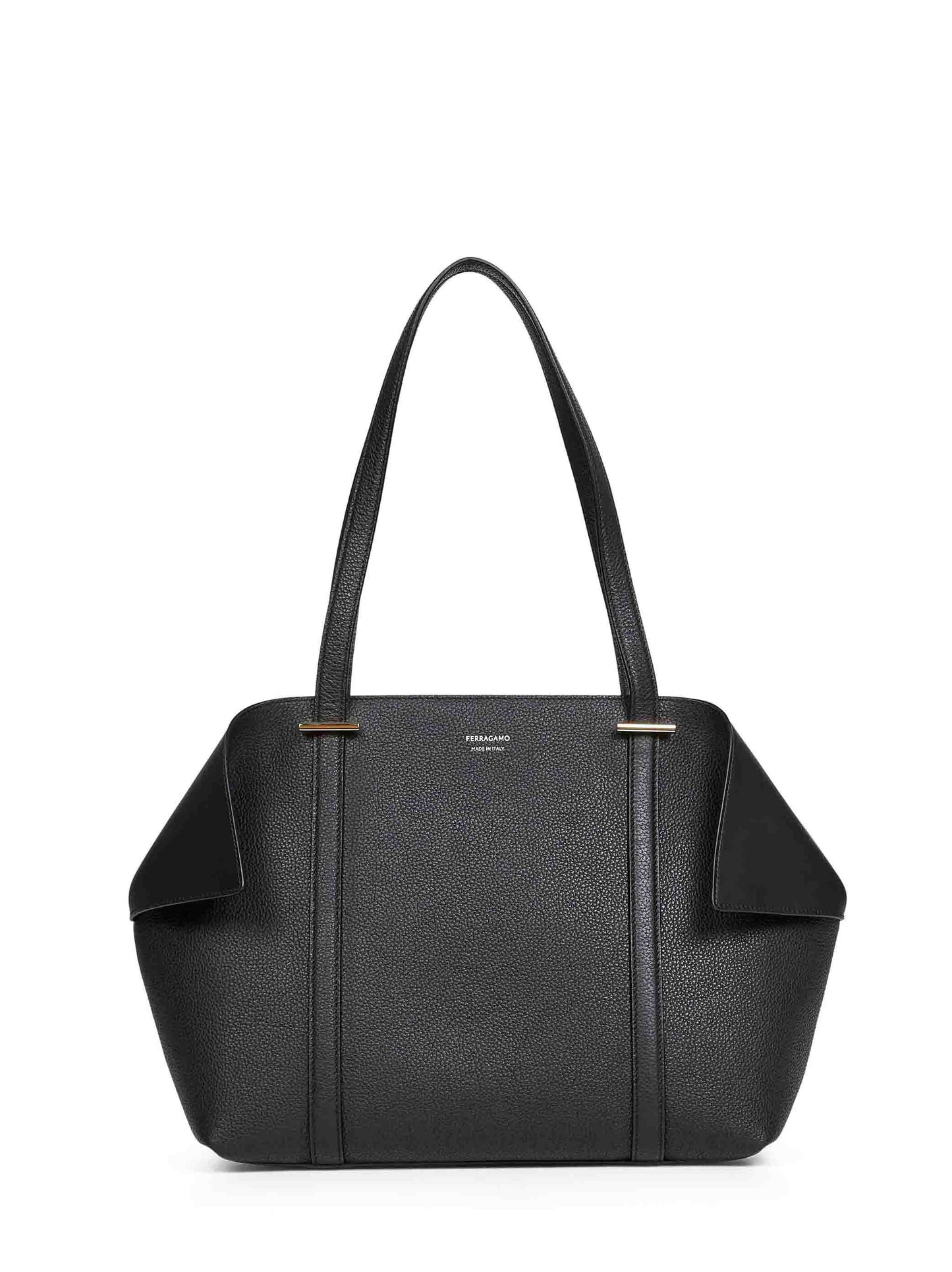 Black Scarf Folded Tote Bag