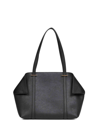Black Scarf Folded Tote Bag