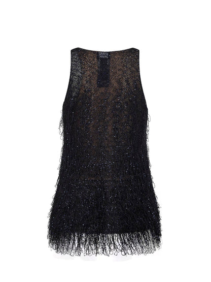 Top Lurex Multicolour With Fringes