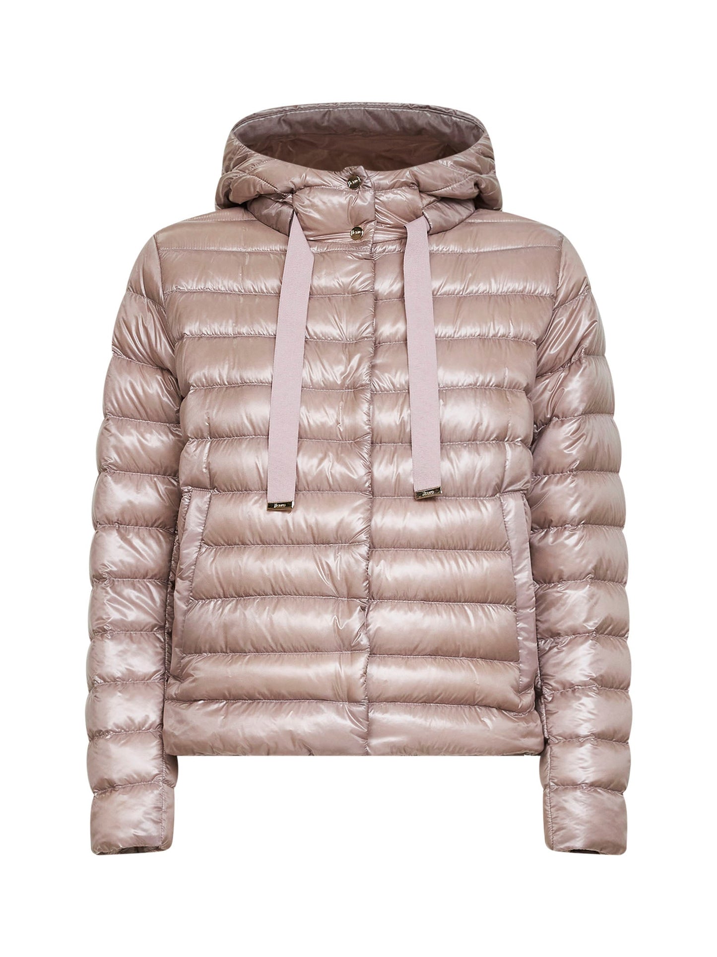 Hooded Jacket Ultralight Nylon Powder Pink