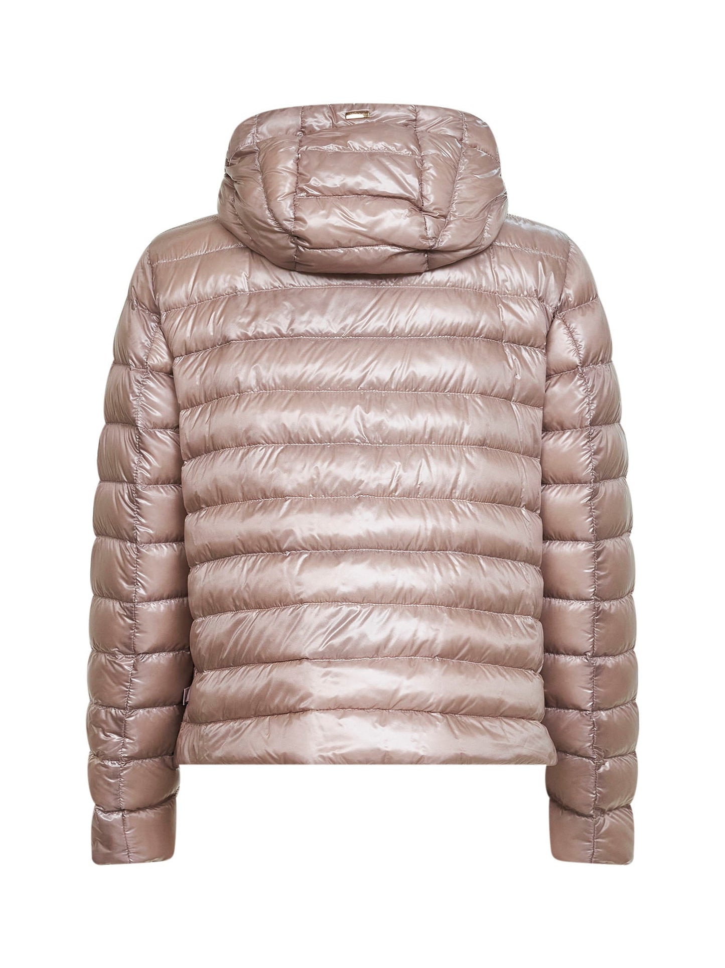 Hooded Jacket Ultralight Nylon Powder Pink