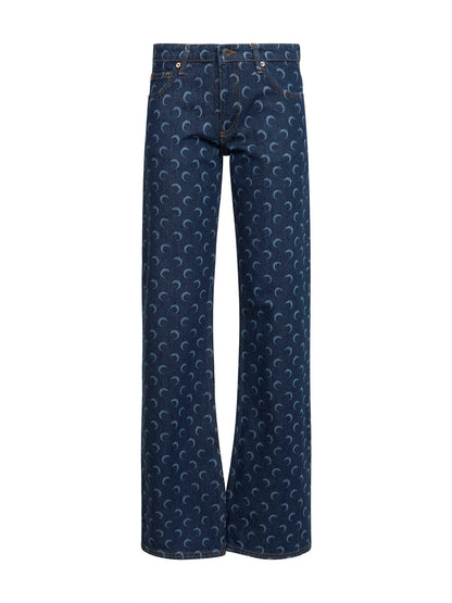 Jeans Moon Midnight Blue Denim