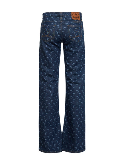 Jeans Moon Midnight Blue Denim