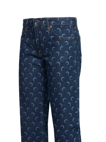 Jeans Moon Midnight Blue Denim