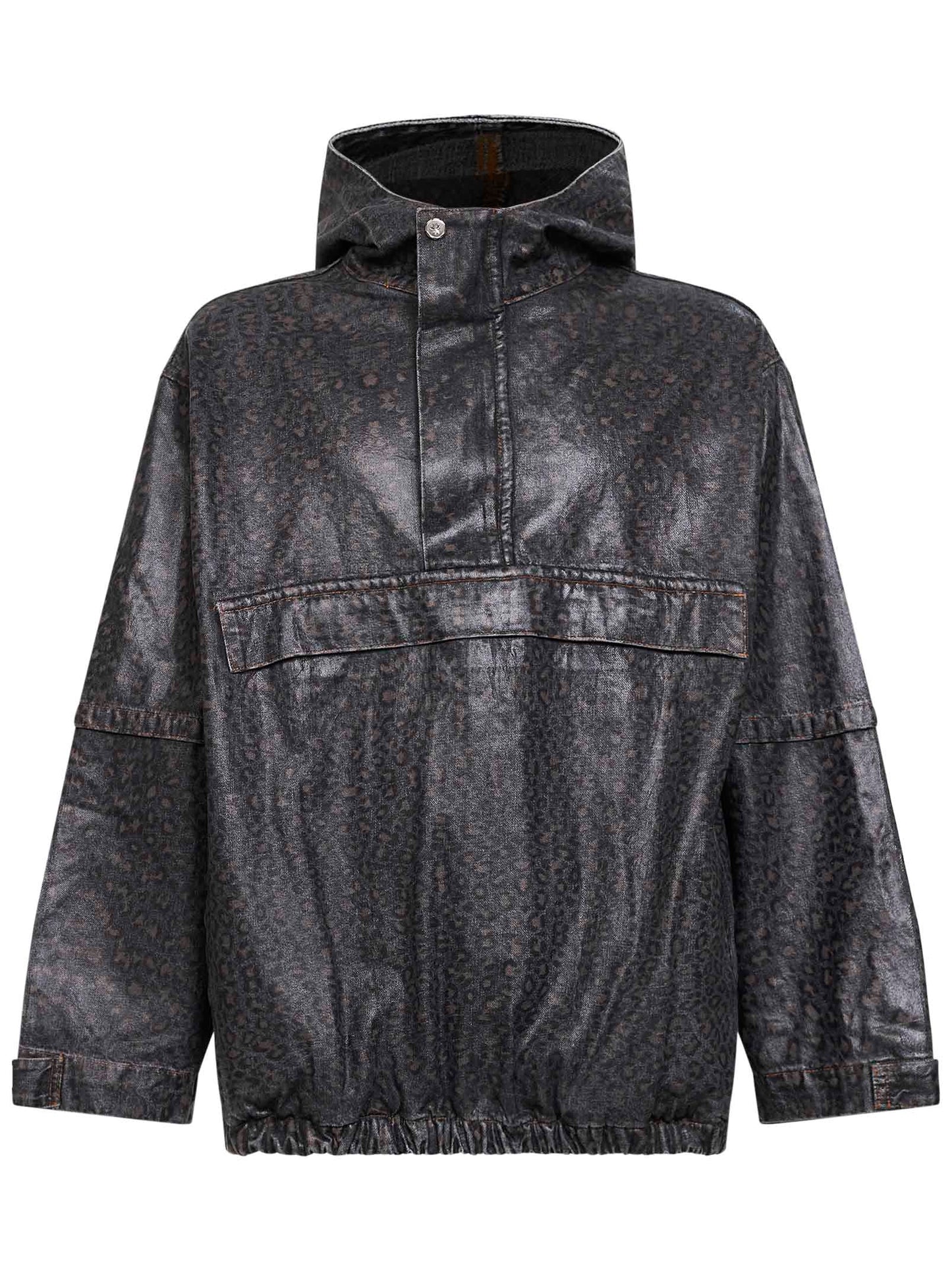 Anorak Jacket Sacco Spotted Denim