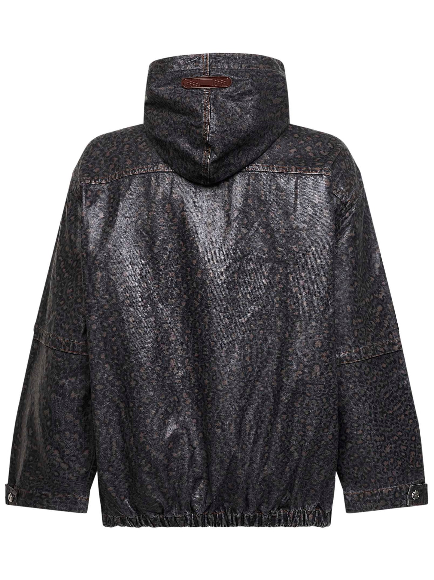 Anorak Jacket Sacco Spotted Denim