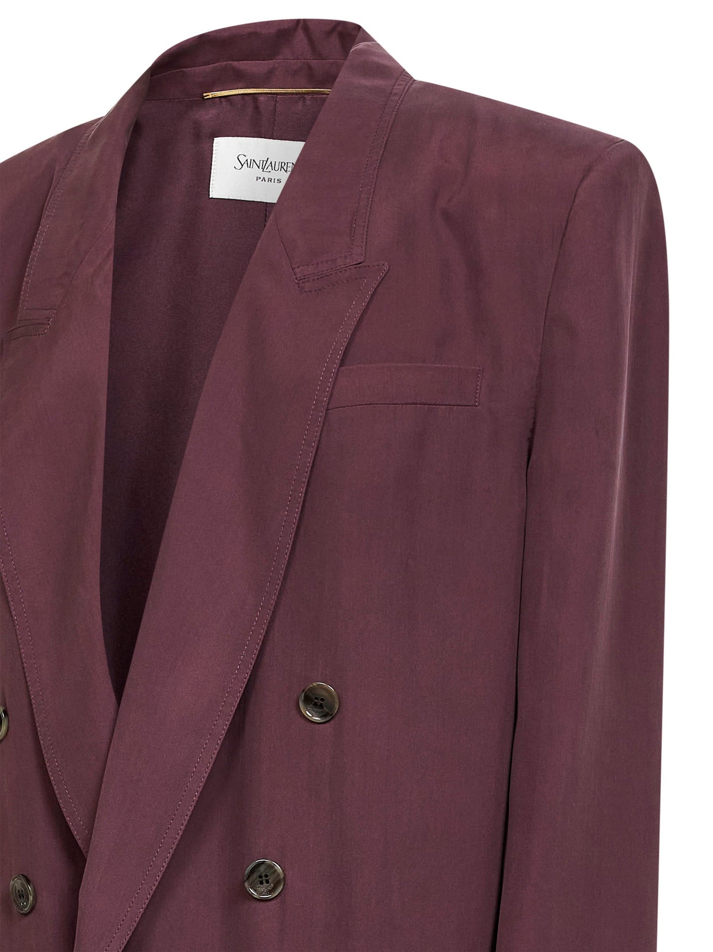 Blazer in Bordeaux Silk
