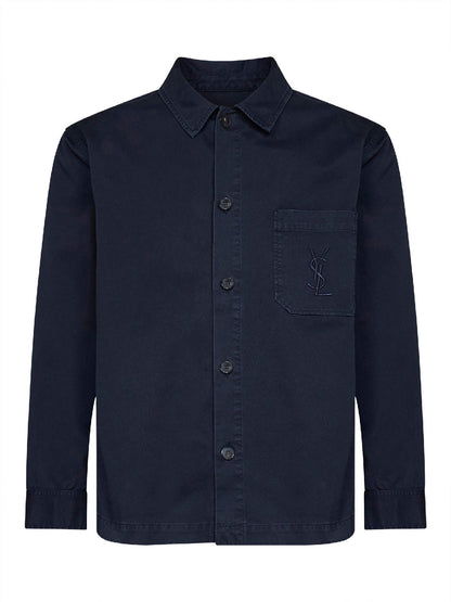 Overshirt Cassandre Blue Cotton