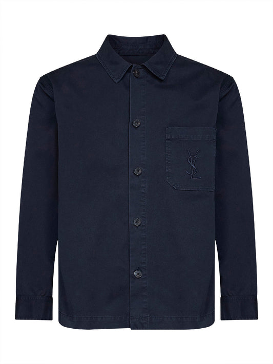Overshirt Cassandre Blue Cotton