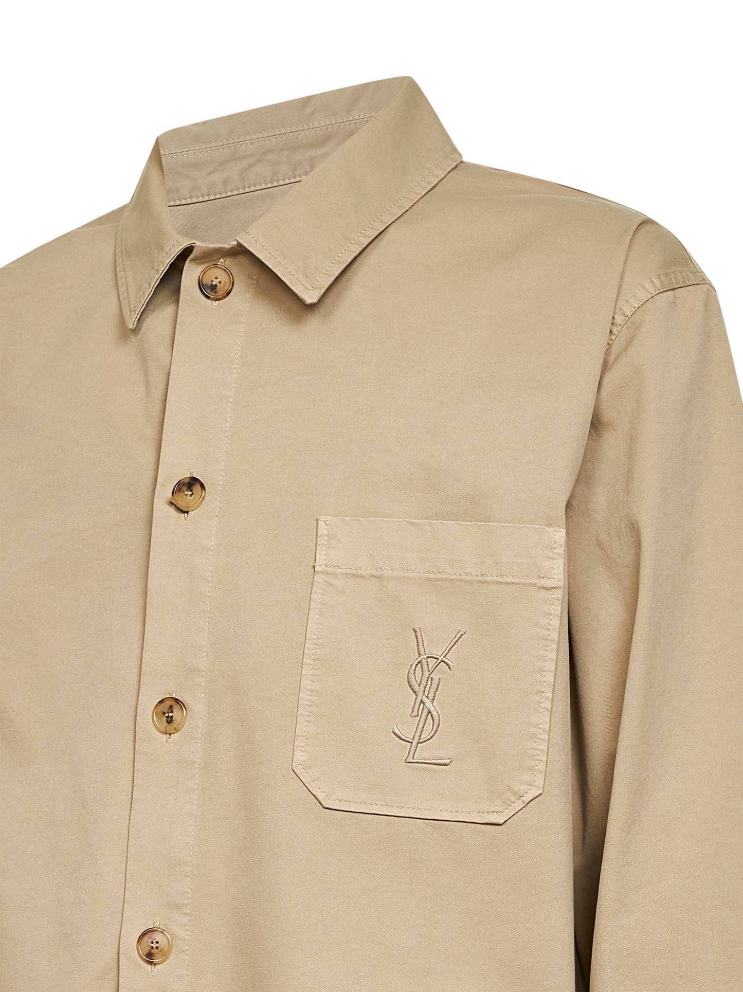 Overshirt Cassandre Beige Cotton