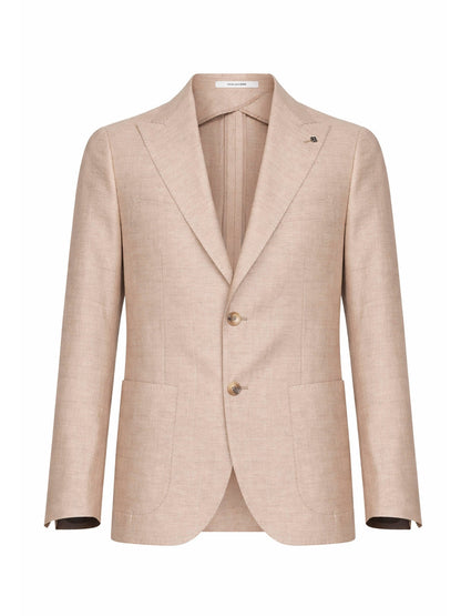 Blazer Montecarlo Beige Linen Blend