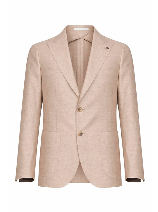 Blazer Montecarlo Beige Linen Blend