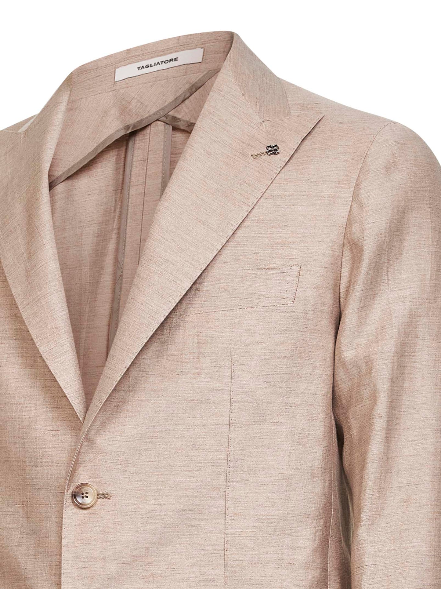 Blazer Montecarlo Beige Linen Blend