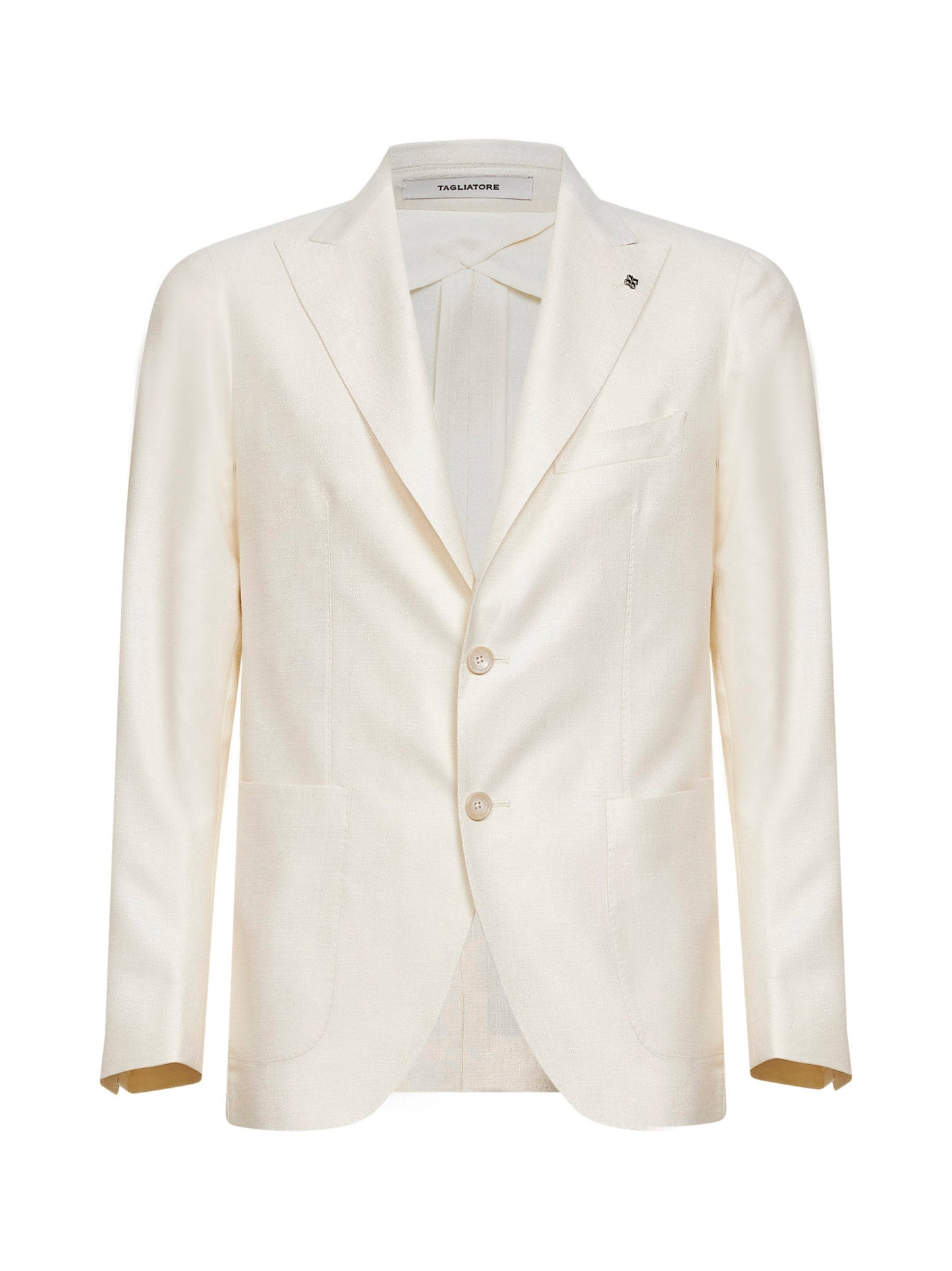 Blazer Montecarlo Ivory Silk Blend