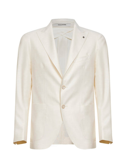 Blazer Montecarlo Ivory Silk Blend