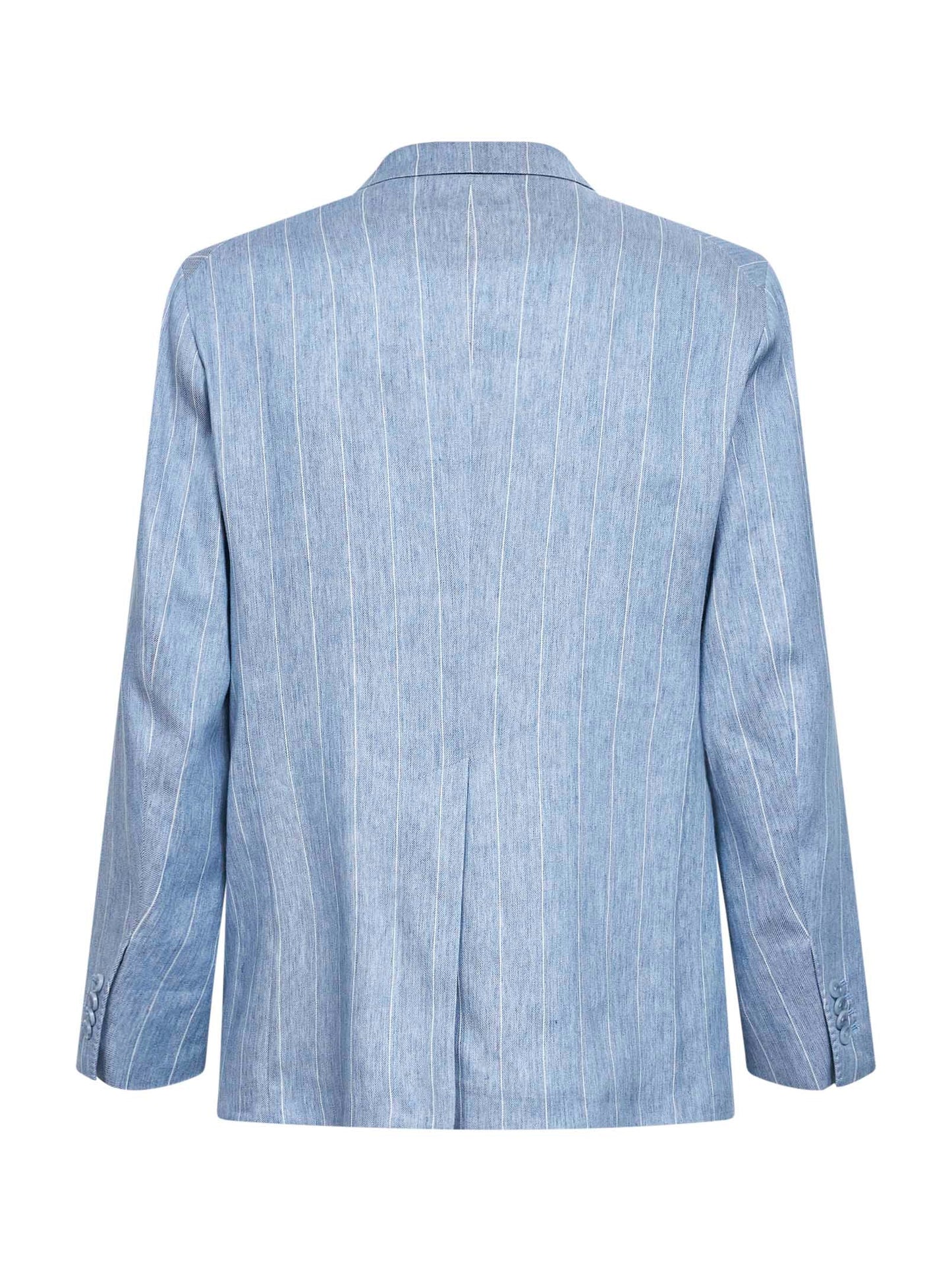 Blazer New York Light Blue Linen Blend
