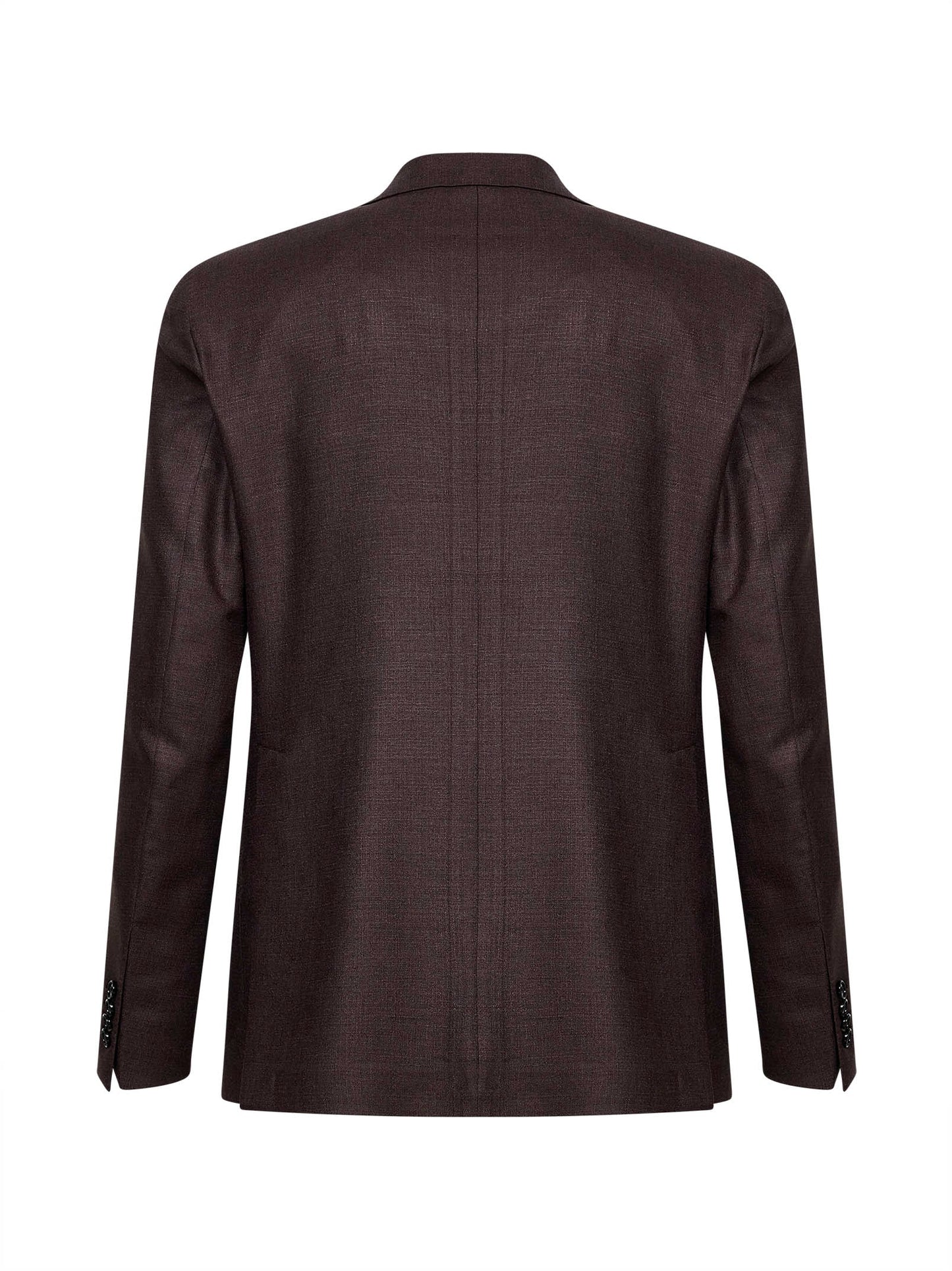 Blazer Vesuvio Dark Brown Silk-Wool