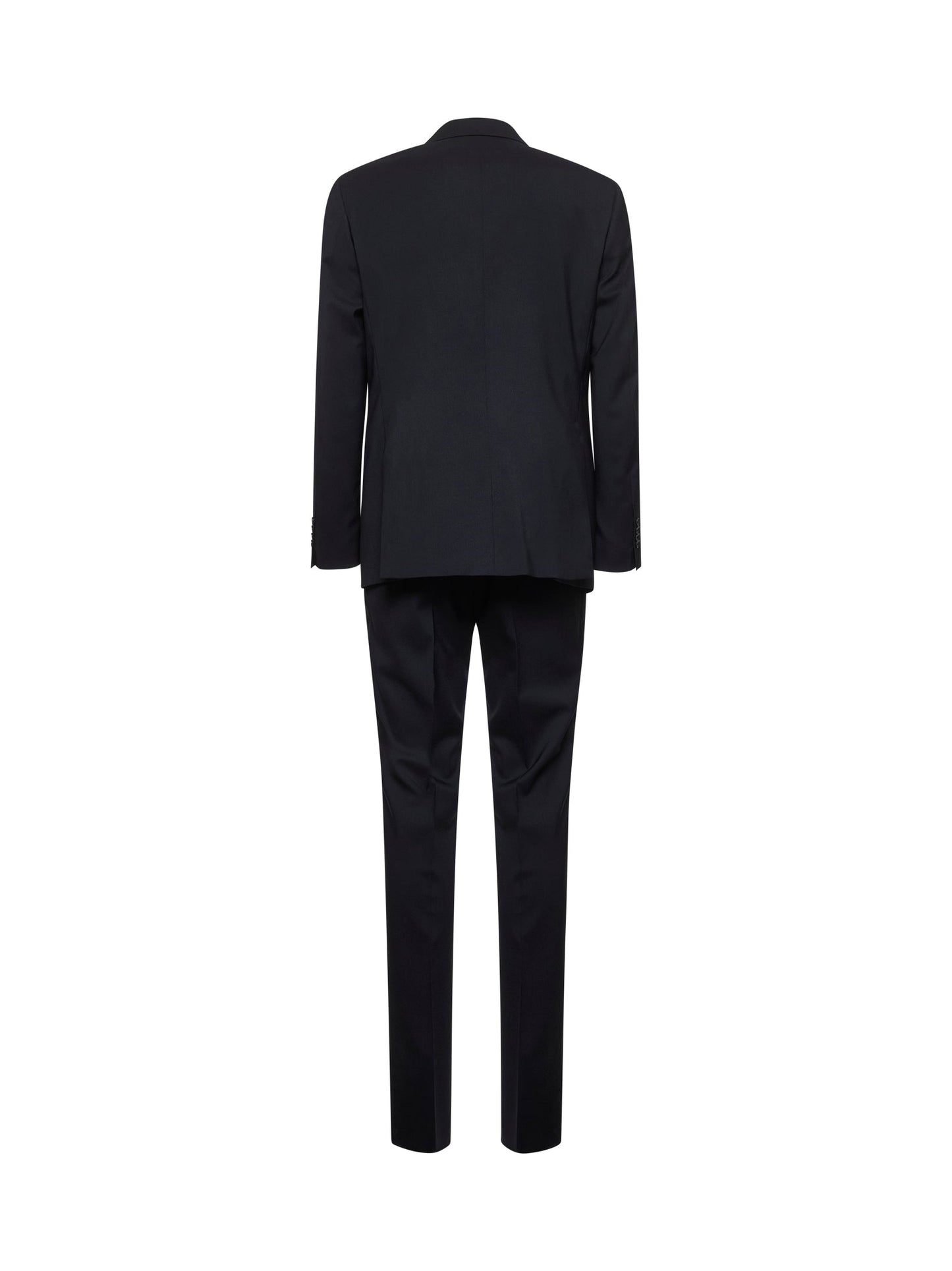 Blue Stretch Virgin Wool Suit