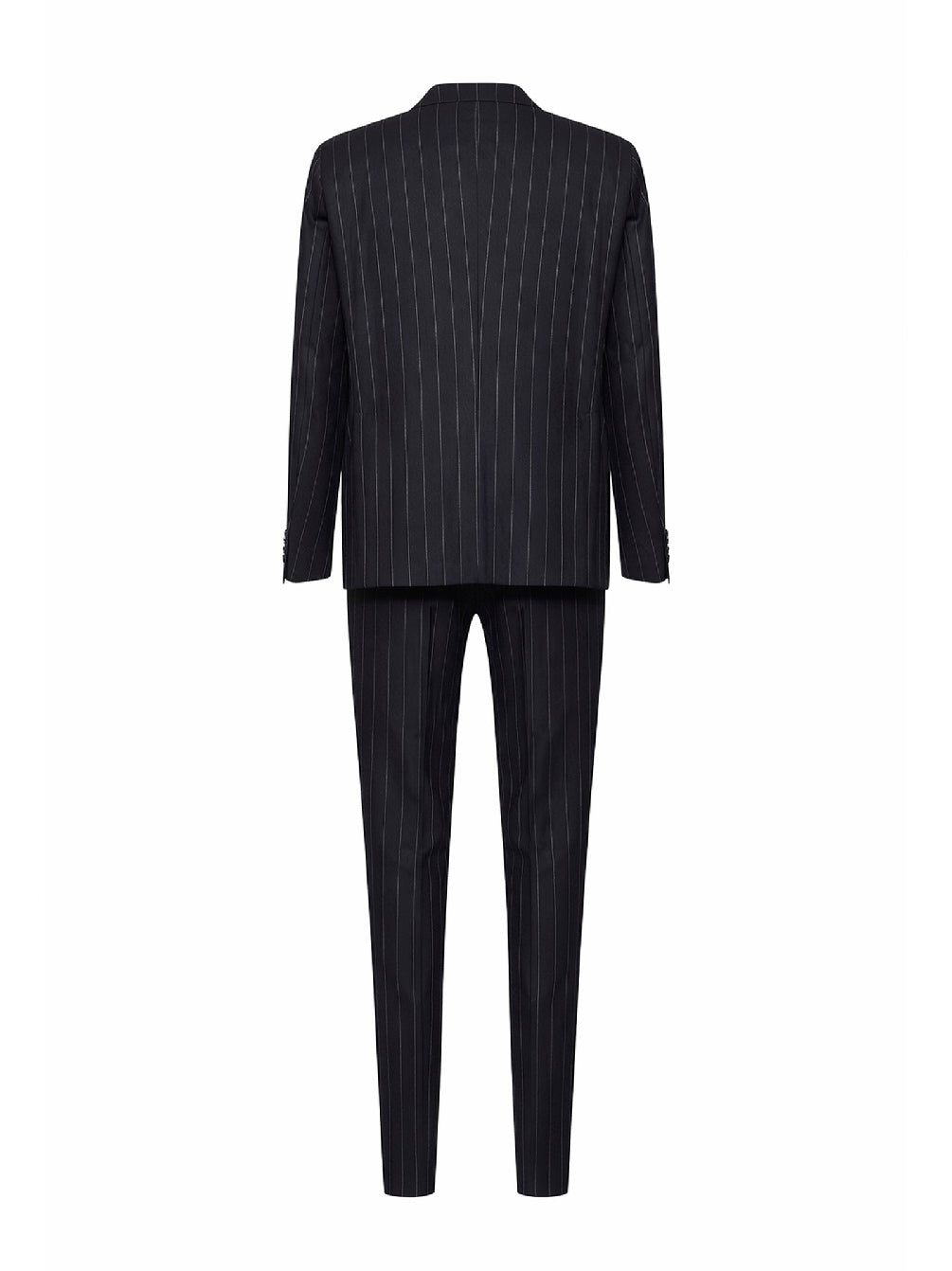Suit Vesuvio Dark Grey Virgin Wool