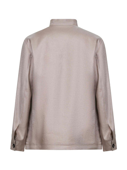 Jacket Tempest Linen Dove Grey