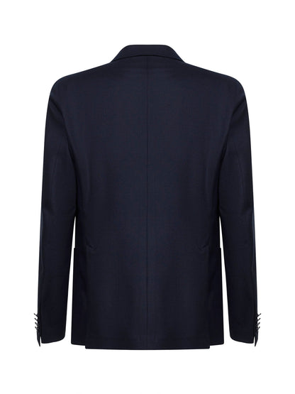 Blazer Montecarlo Blue Virgin Wool