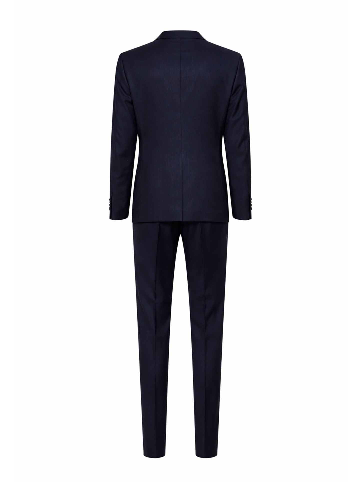 Tuxedo Suit Bruce Blue Jacquard
