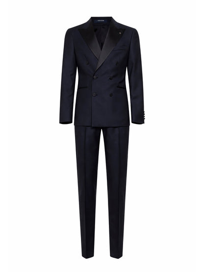 Tuxedo Suit Bruce Black Virgin Wool