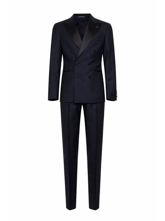 Tuxedo Suit Bruce Black Virgin Wool