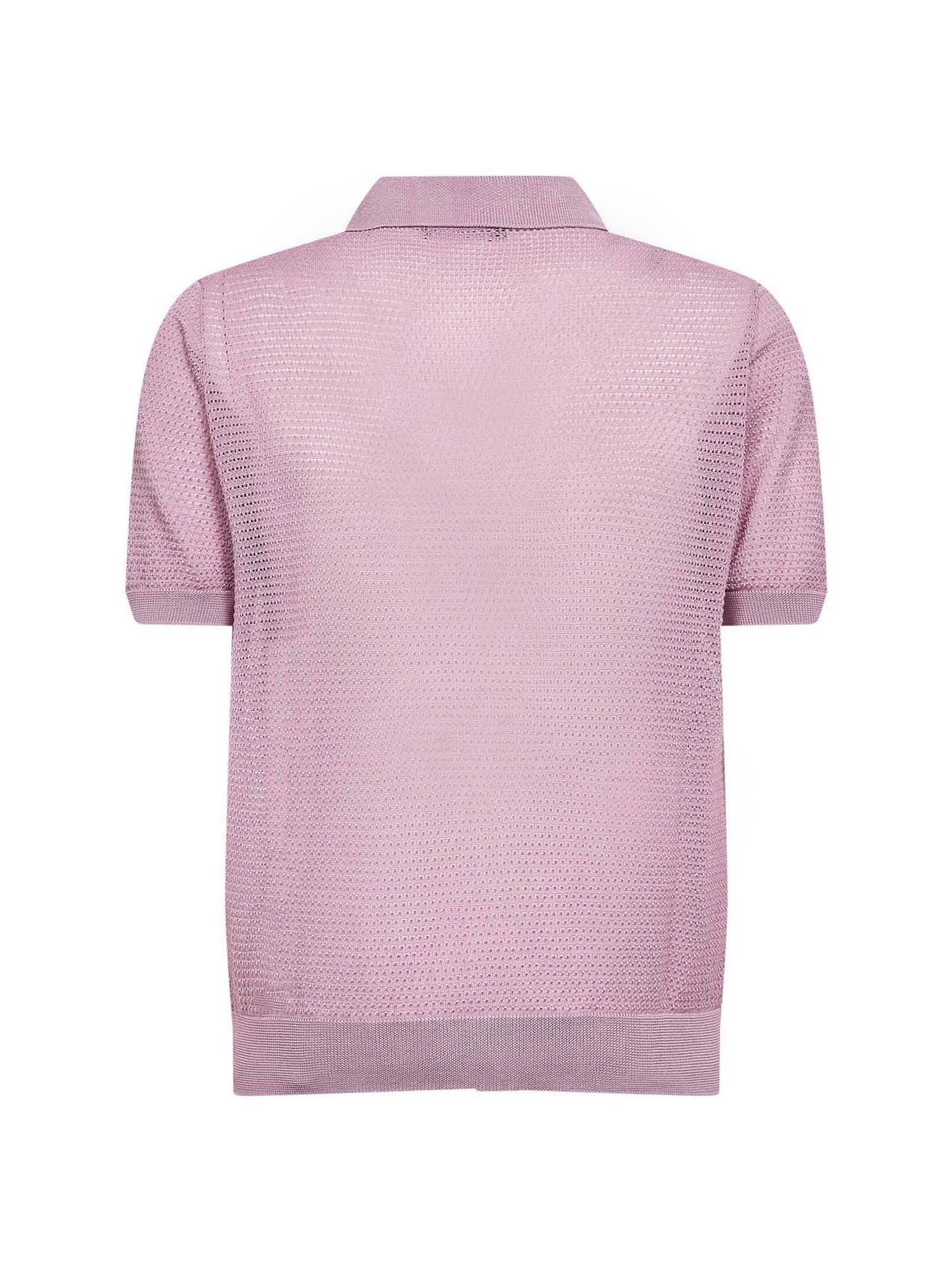 Shirt Pointelle Knit Wisteria Purple
