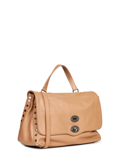 Brown Cantucci Postina Medium Handbag