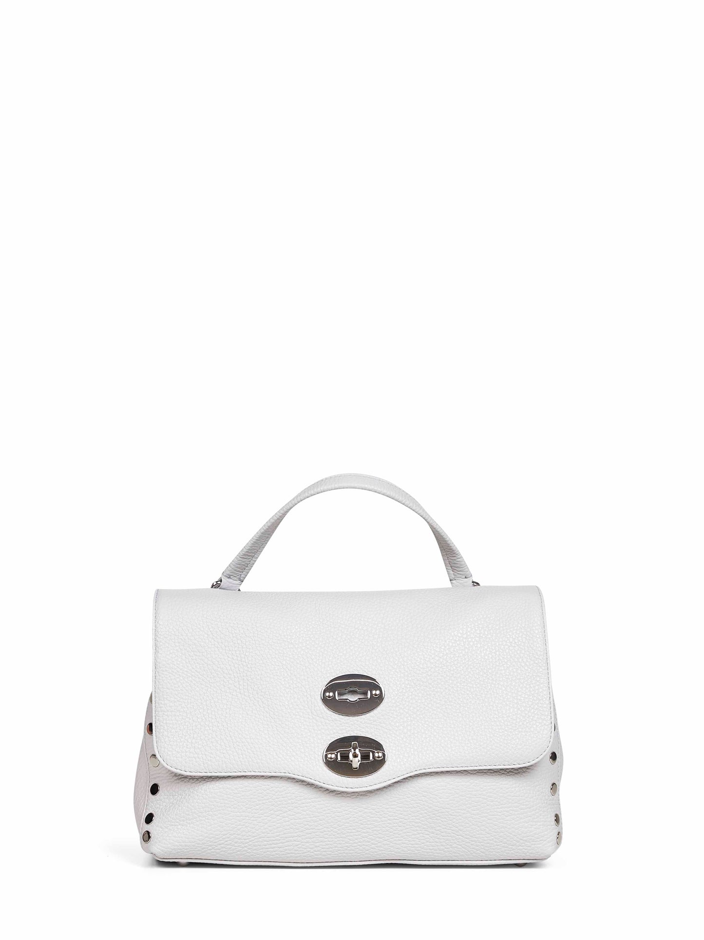 Grey Carrara Small Postina Handbag