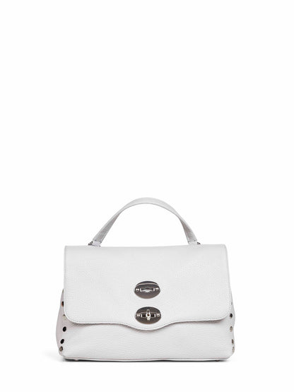 Grey Carrara Small Postina Handbag