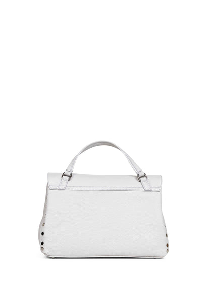 Grey Carrara Small Postina Handbag