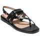BLACK CROC PRINT LEATHER