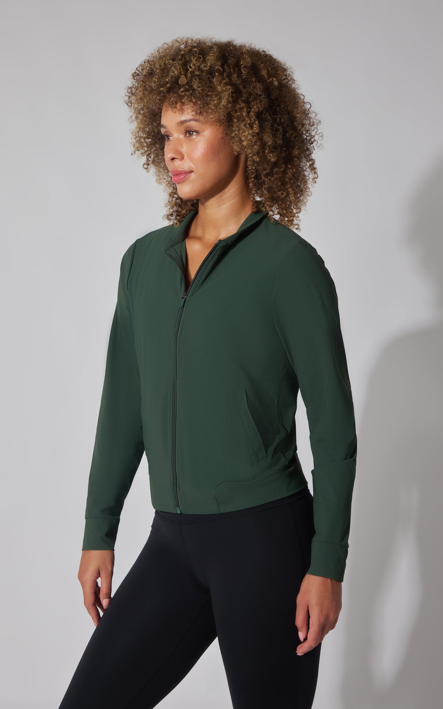 Warp Intown Full Zip Bomber Jacket